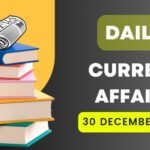 30 December 2024 Current Affairs in Hindi