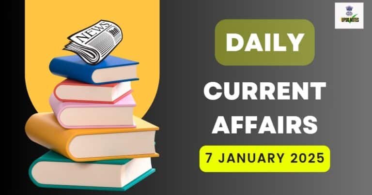 7 January 2025 Current Affairs in Hindi